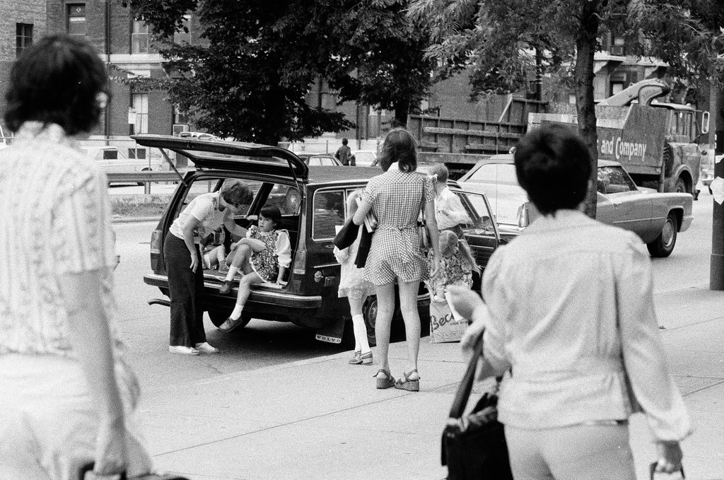 Children on the first day of school at Holy School - Chicago Sun-Times