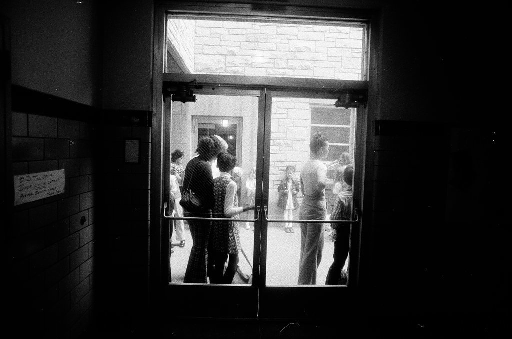 Children on the first day of school at Holy School - Chicago Sun-Times