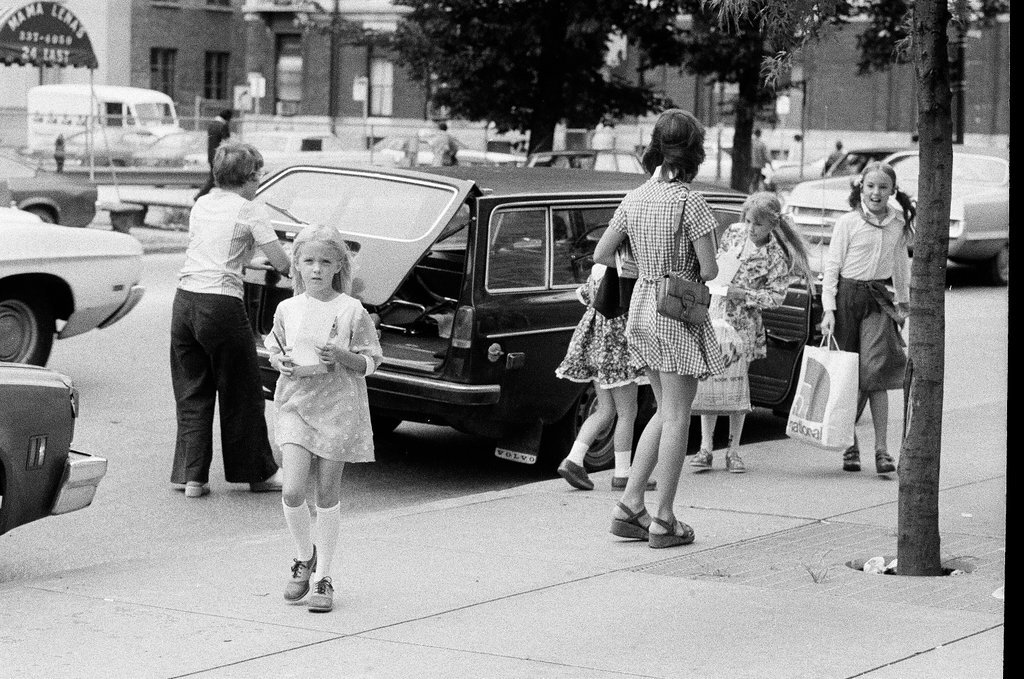 Children on the first day of school at Holy School - Chicago Sun-Times