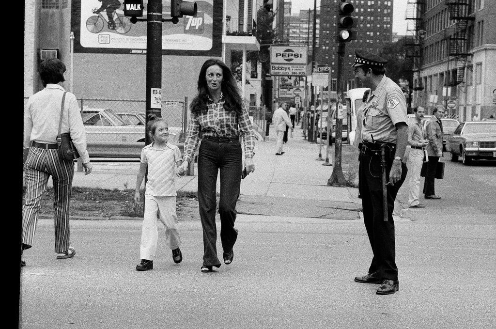 Children on the first day of school at Holy School - Chicago Sun-Times