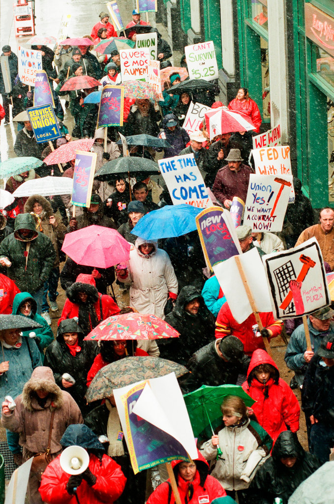 Janitors Rally - Brian Jackson for Chicago Sun-Times
