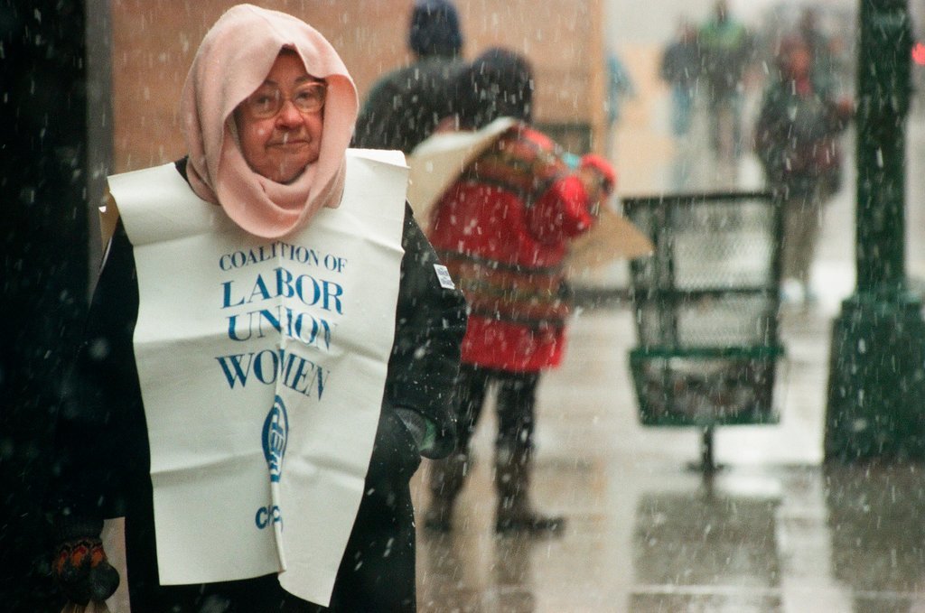 Janitors Rally - Brian Jackson for Chicago Sun-Times