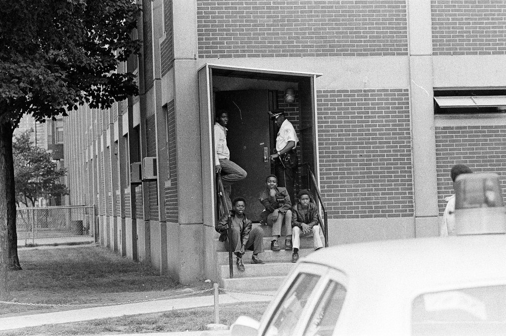 People at Cabrini Green Housing Projects - Chicago Sun-Times