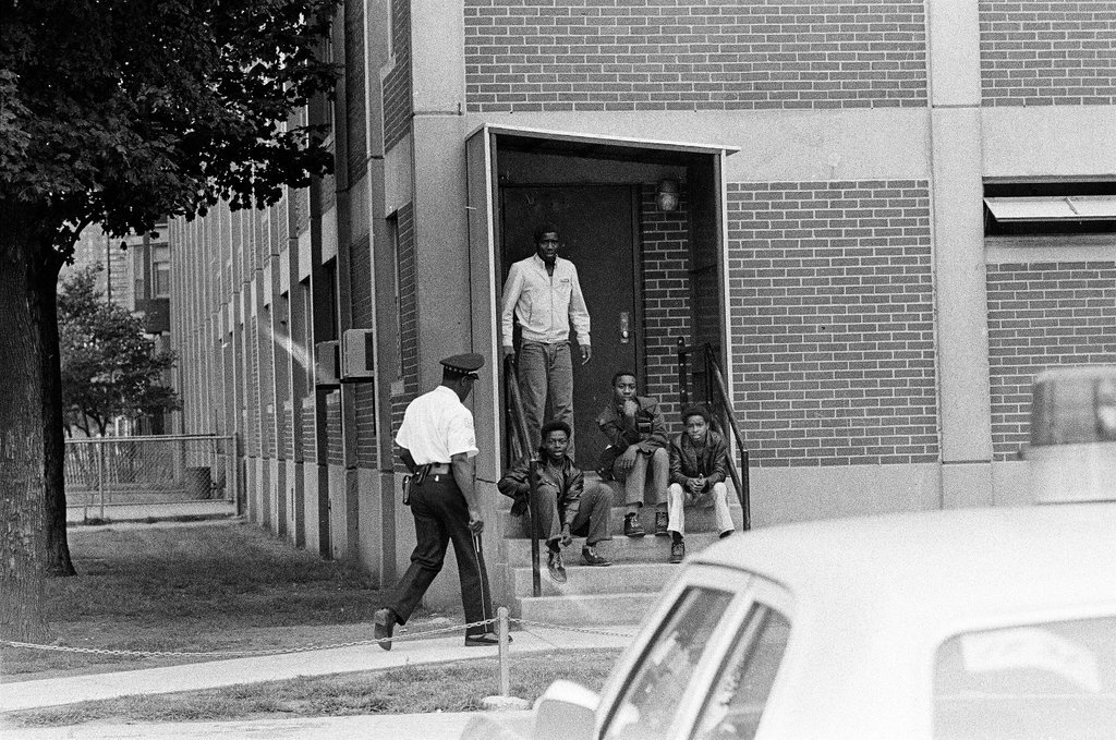 People at Cabrini Green Housing Projects - Chicago Sun-Times