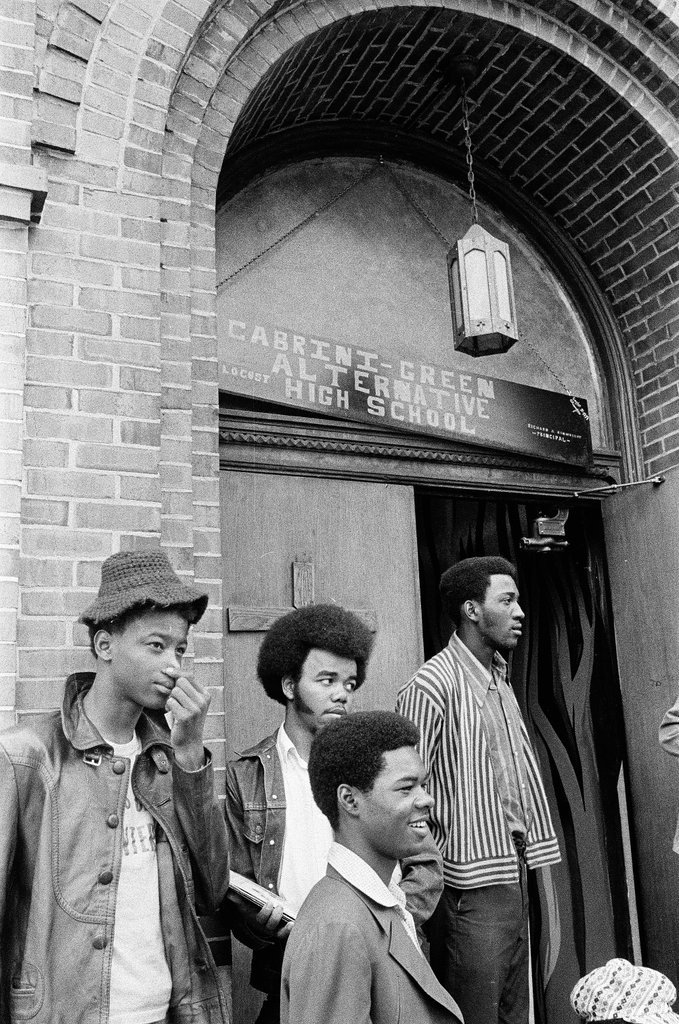 People at Cabrini Green Housing Projects - Chicago Sun-Times