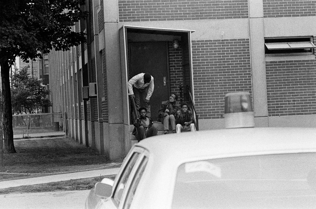 People at Cabrini Green Housing Projects - Chicago Sun-Times