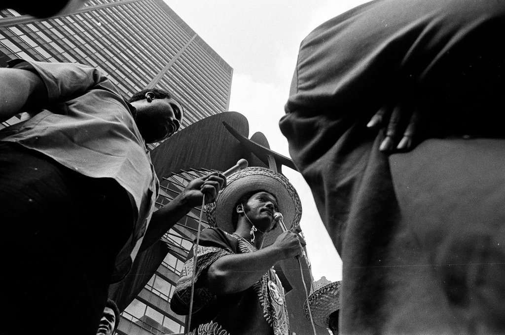 Cabrini Green housing rally in the Loop - Chicago Sun-Times