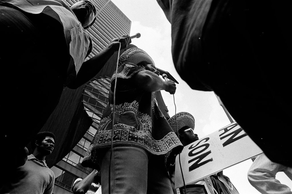 Cabrini Green housing rally in the Loop - Chicago Sun-Times