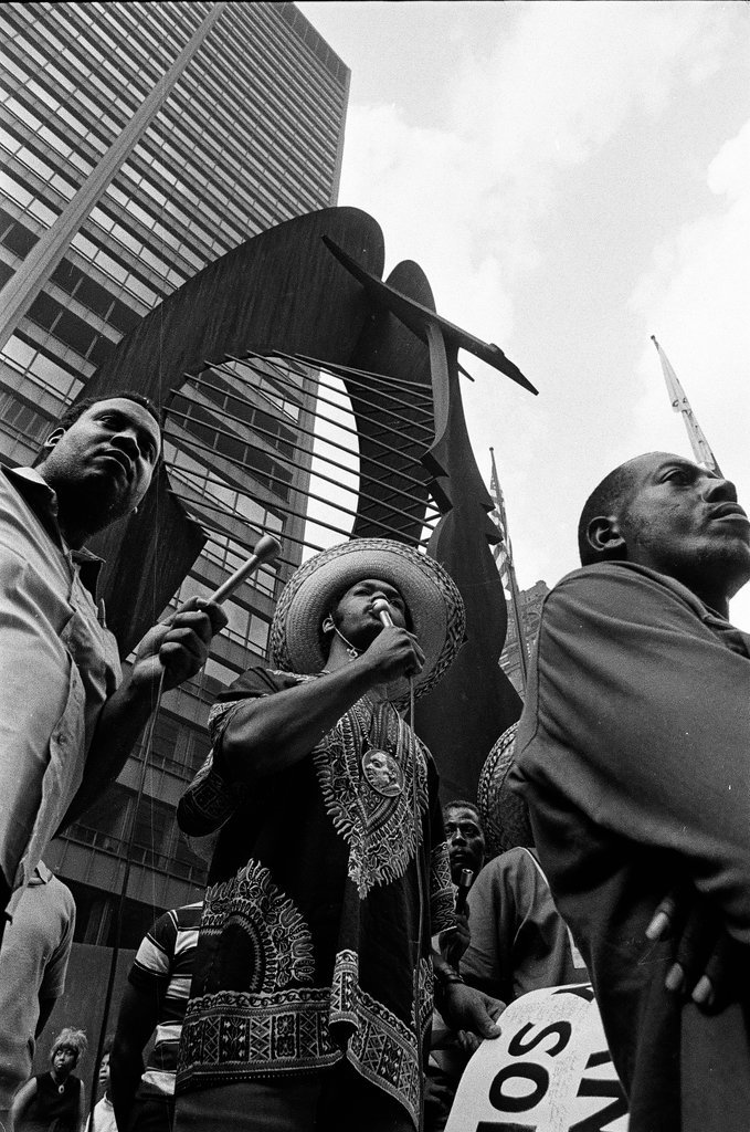 Cabrini Green housing rally in the Loop - Chicago Sun-Times