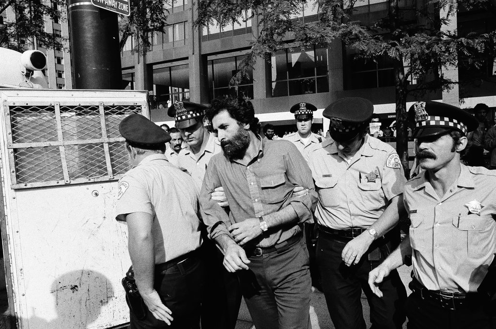 Iranian Student Association protest march - Chicago Sun-Times