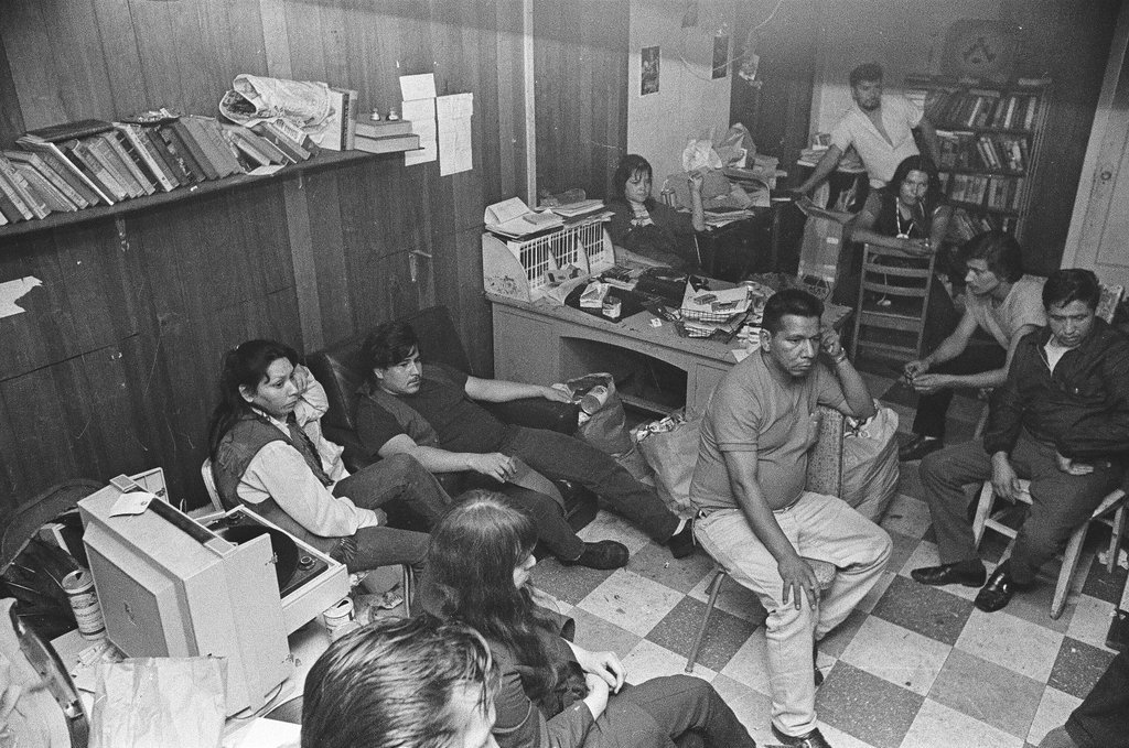 Native Americans take over Nike missile site at Belmont Harbor - Chicago Sun-Times