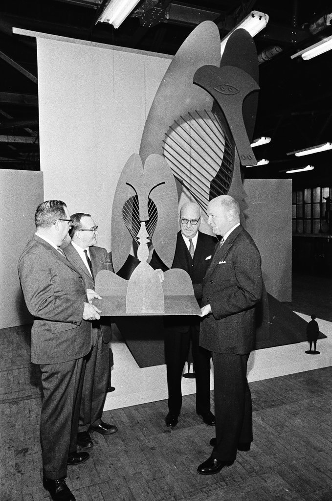 Picasso sculpture model - Chicago Sun-Times