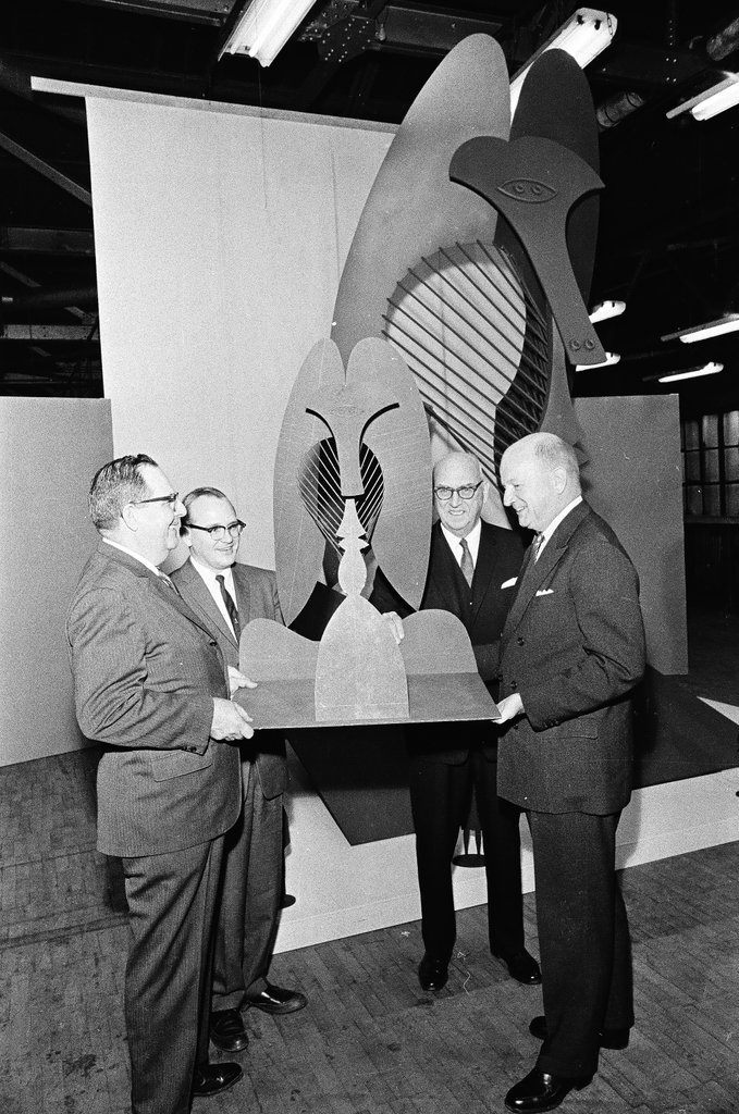 Picasso sculpture model - Chicago Sun-Times