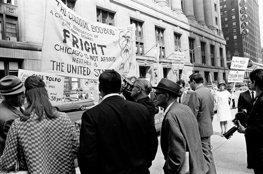 Unveiling ceremony for Picasso statue at Civic Center - Chicago Sun-Times