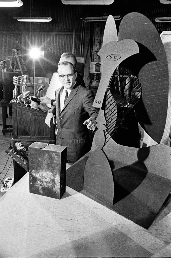 Picasso sculpture model - Chicago Sun-Times