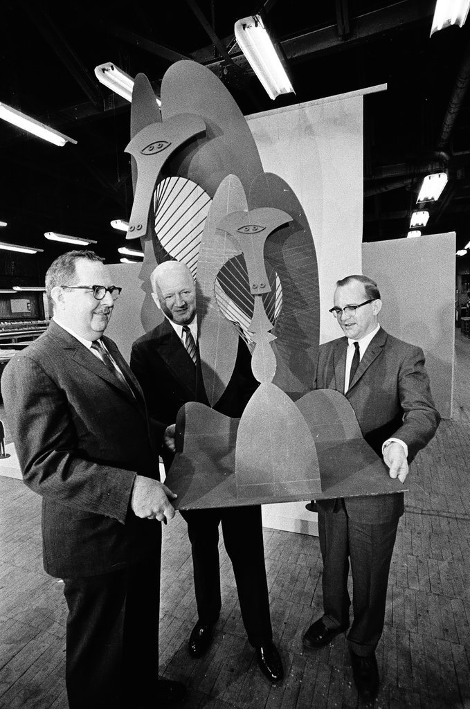 Picasso sculpture model - Chicago Sun-Times