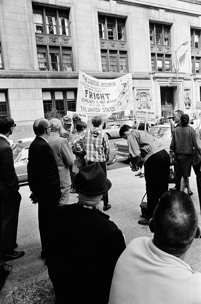 Unveiling ceremony for Picasso statue at Civic Center - Chicago Sun-Times