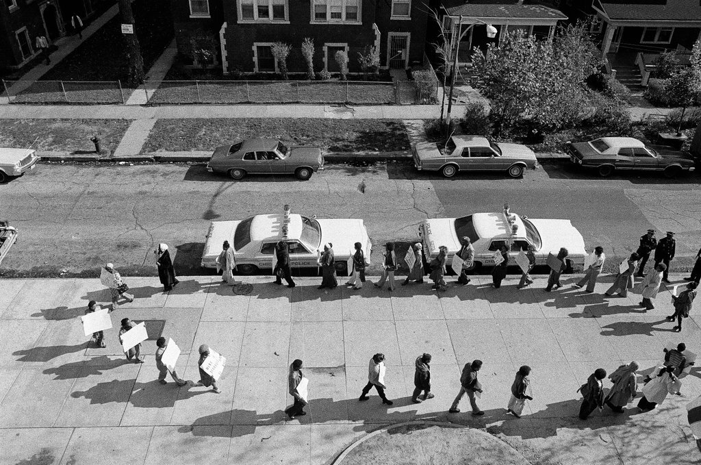 Myra Bradwell School protest - Chicago Sun-Times