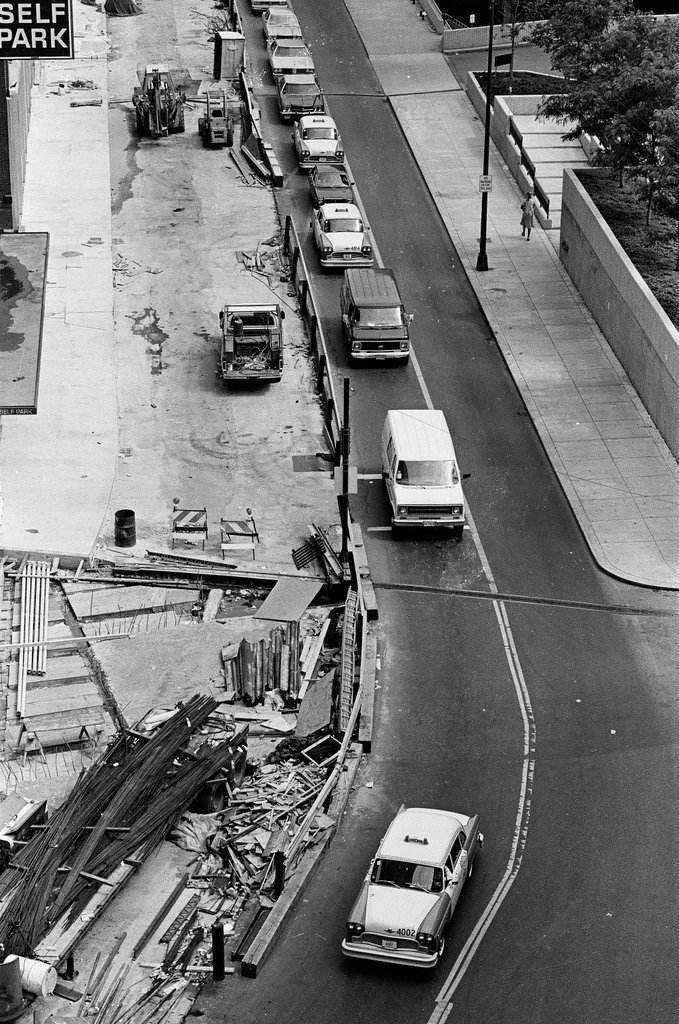 Street construction of Wabash Avenue - Chicago Sun-Times