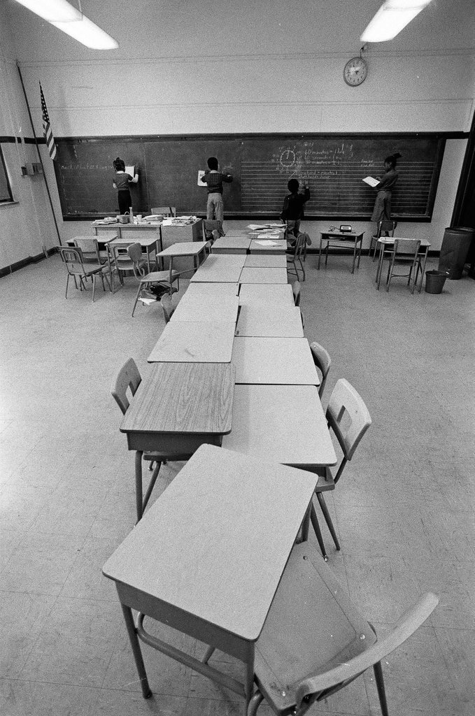 Myra Bradwell School protest - Chicago Sun-Times