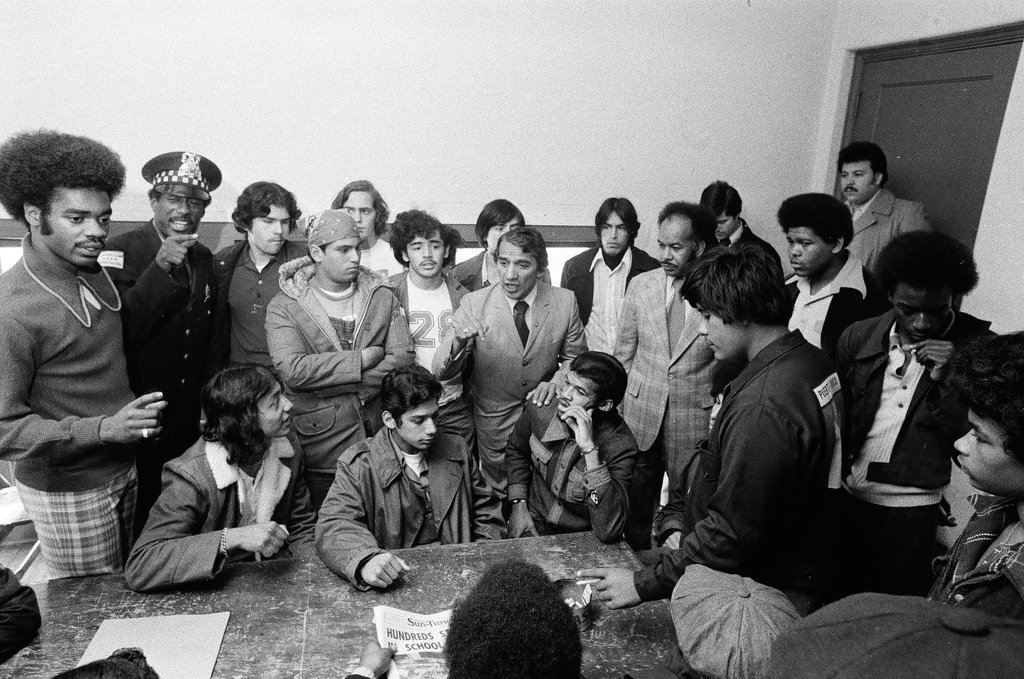 Bowen High School protest Vietnam War - Chicago Sun-Times