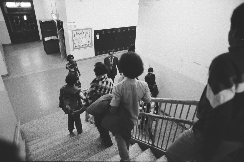 Myra Bradwell School protest - Chicago Sun-Times