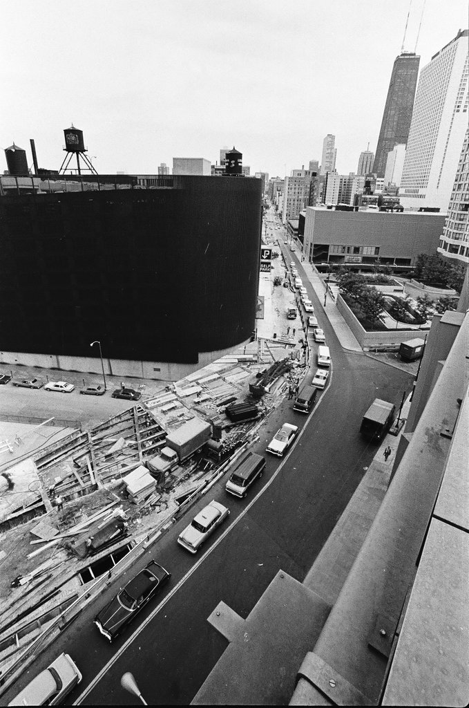 Street construction of Wabash Avenue - Chicago Sun-Times