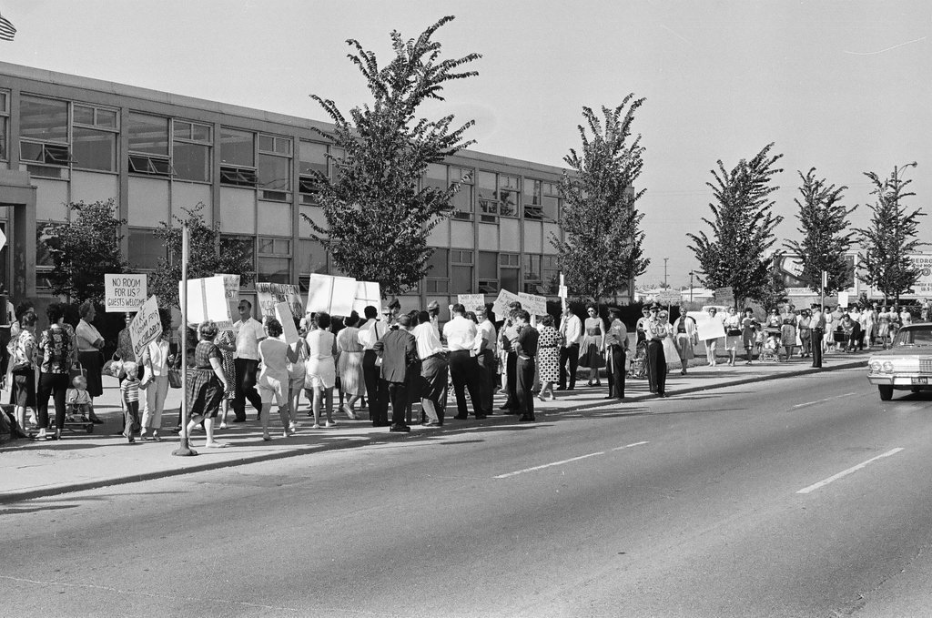 Bogan High School protest - Chicago Sun-Times
