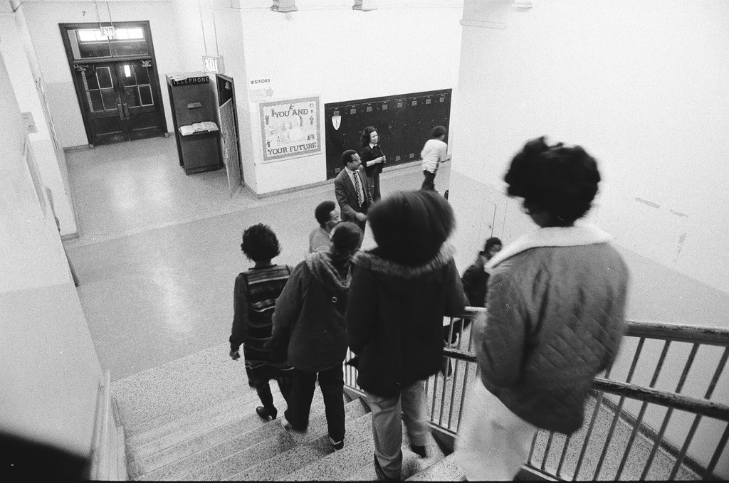 Myra Bradwell School protest - Chicago Sun-Times