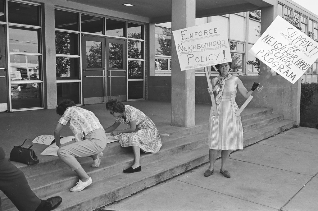 Bogan High School protest - Chicago Sun-Times