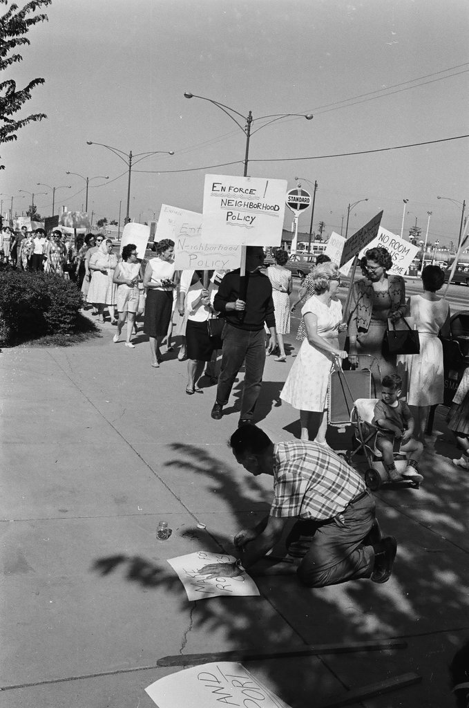 Bogan High School protest - Chicago Sun-Times