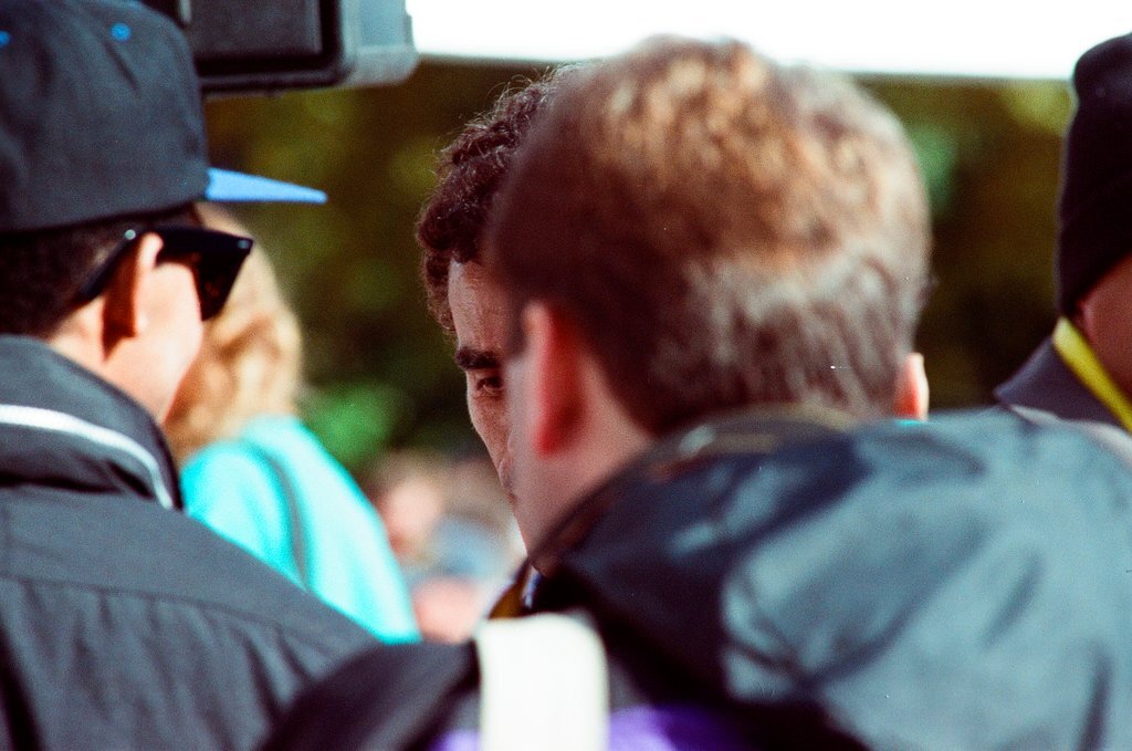The 1992 Chicago Marathon begins in the Loop with thousands of runners at the start line - Chicago Sun-Times