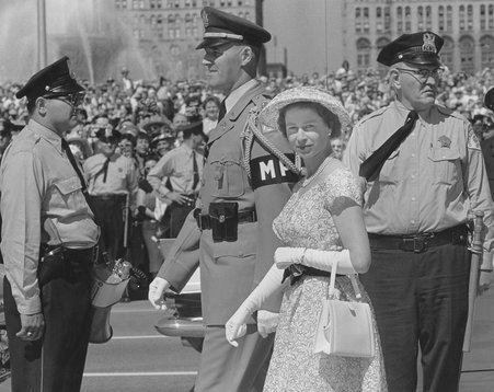 Queen Elizabeth II in Chicago