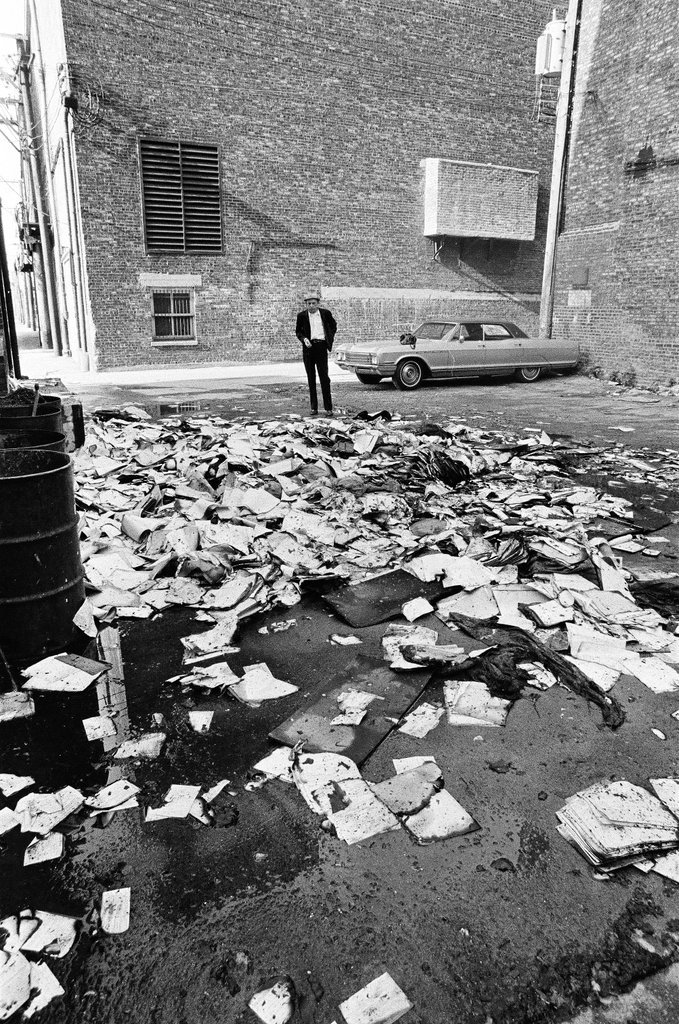 A selective service office is left in disarray after draft records were destroyed - Chicago Sun-Times