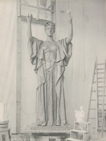 Model for Statue of the Republic, World's Columbian Exposition - Unknown