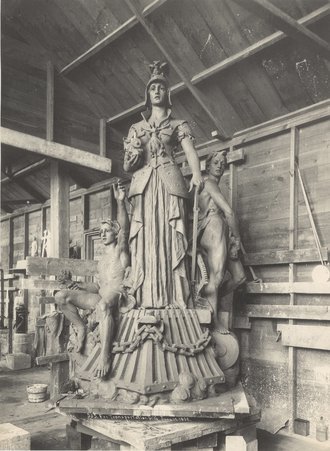 Statue for Transportation Building, World's Columbian Exposition - Unknown