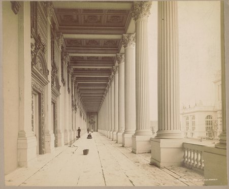 Loggia, Machinery Building, World's Columbian Exposition - Unknown