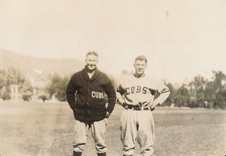 Leo Gabby Hartnett and Charlie Grimm, Cubs Spring Training Trip - Unknown