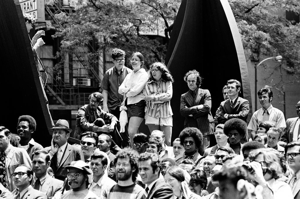 The Free Street Theater ensemble performs 