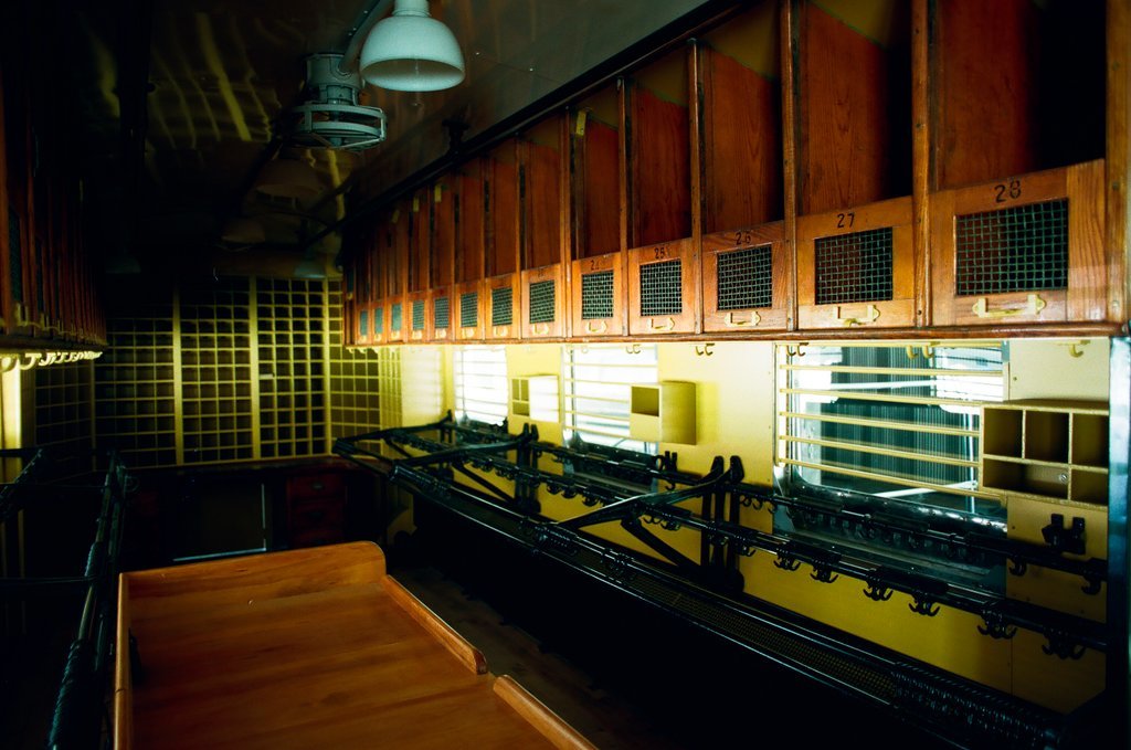 The Pioneer Zephyr Train is on display at the W.W. Grainger headquarters - Chicago Sun-Times