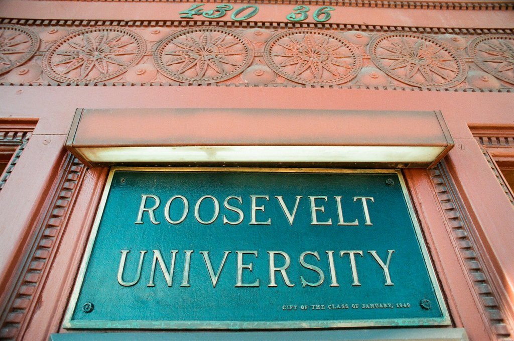 Photos of the exterior of the Roosevelt University building - Chicago Sun-Times