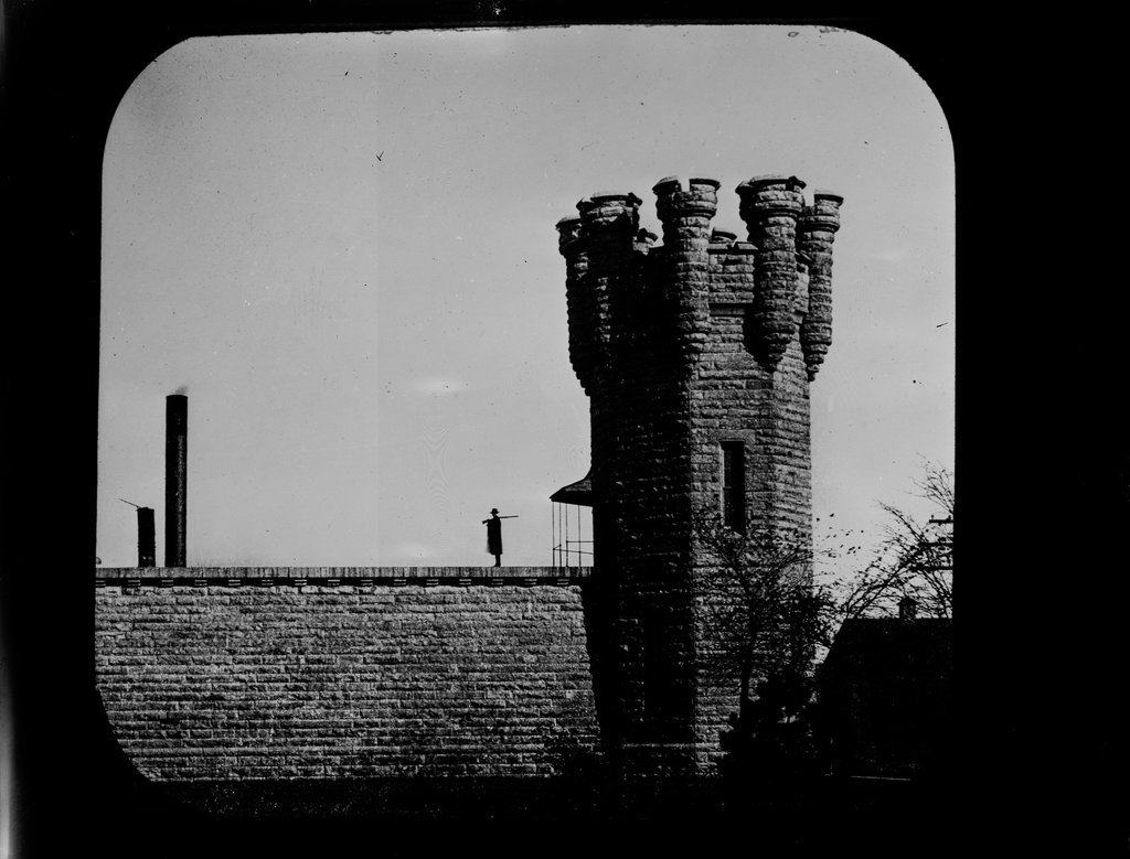 Towers, wall and guard - Wetmore, S. W.