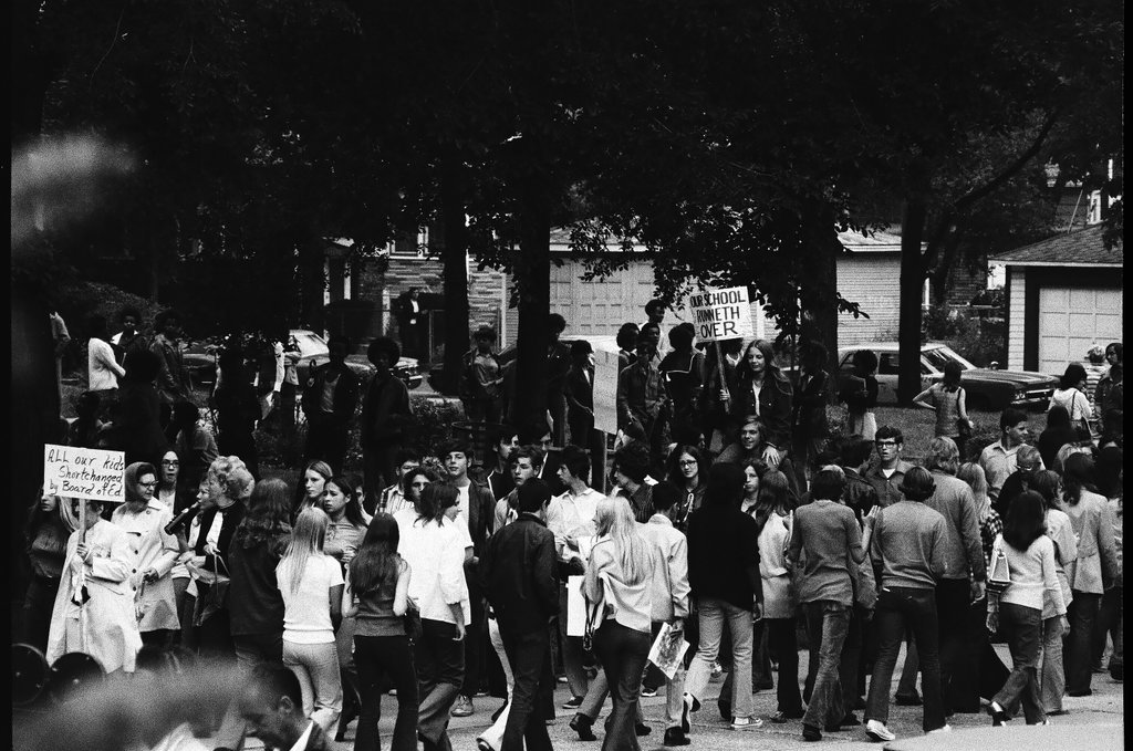 Gage Park High School protest - Chicago Sun-Times