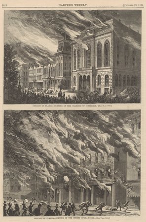 Chicago Fire of 1871 - Harper's Weekly
