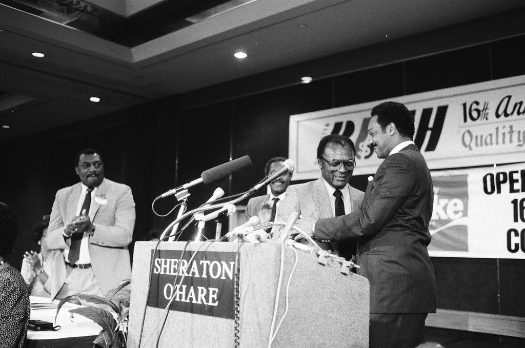 Jesse Jackson and others speak at Operation PUSH convention - Chicago Sun-Times