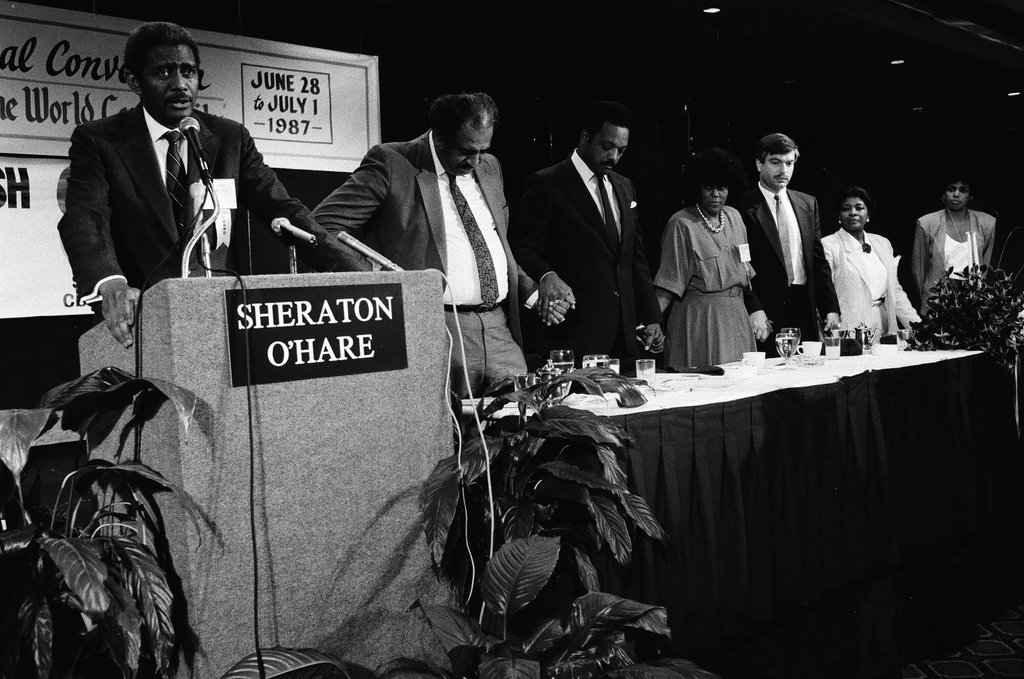 Jesse Jackson and others speak at Operation PUSH convention - Chicago Sun-Times