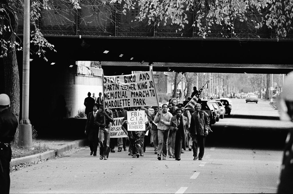 Dr. Martin Luther King, Jr. Movement members march to Marquette Park - Chicago Sun-Times