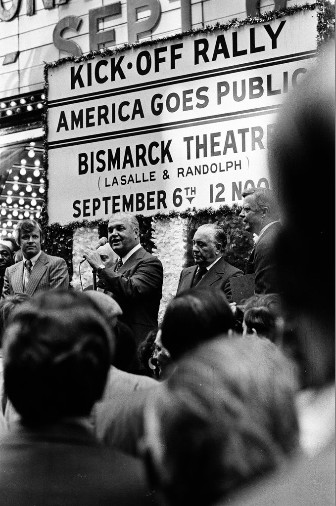 Mayor Daley at Democratic rally kickoff at Bismarck Hotel - Chicago Sun-Times