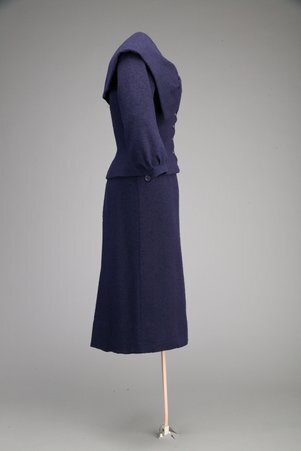 Ensemble: dress, collar and jacket - Dior, Christian