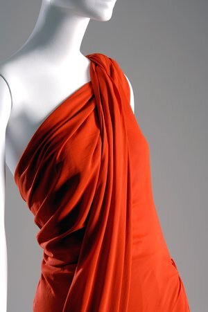 Evening gown - Chaumont, Marcelle, b. 1871